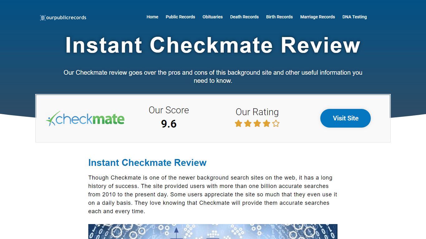 Instant Checkmate Review - Public Records Search